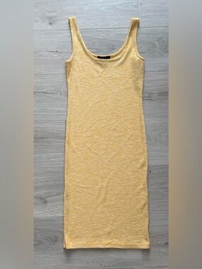 Forever 21 Marigold Ribbed Tank Dress